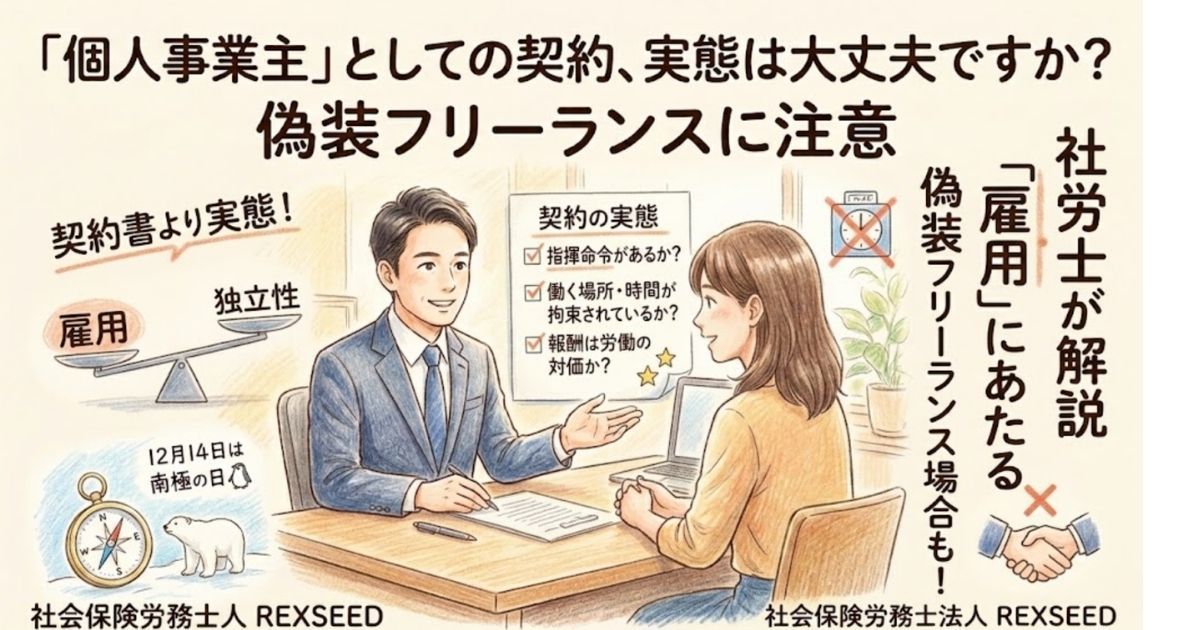 偽装フリーランス
